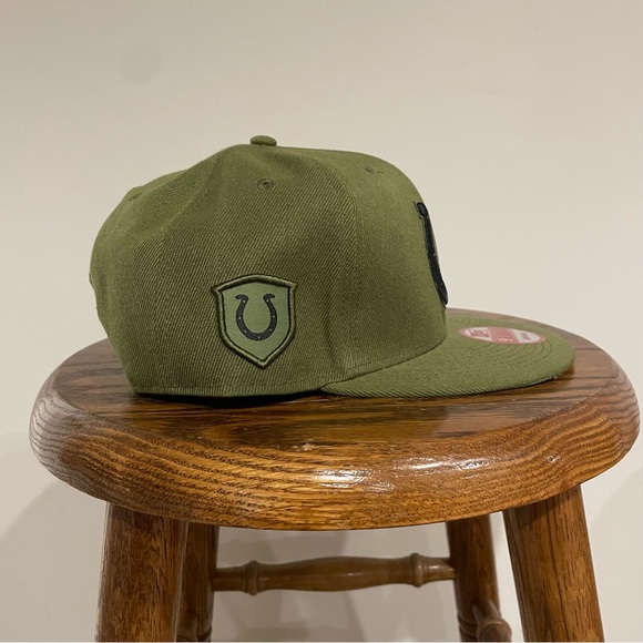New Era Indianapolis Colts Salute to Service 9Fifty Hat “Green” - Picture 3 of 6